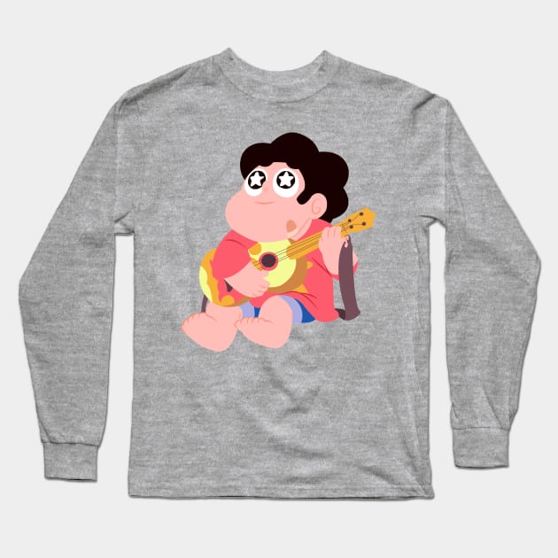 Baby Steven jamming Long Sleeve T-Shirt by LeCouleur